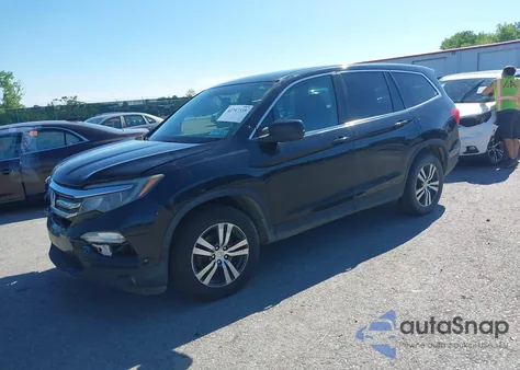 2016 Honda Pilot Ex-L from USA, damaged, VIN 5FNYF6H81GB042218